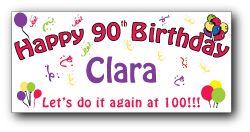  birthday banner