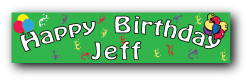 birthday banner